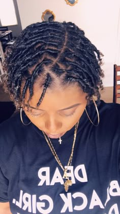 Starter Coil Locs On Short Hair, Starter Locs On Short Natural Hair, Starter Coils Locs, Starter Short Locs, Short 2 Strand Twist Starter Locs, Coil Locs Starter, Short Starter Locs Hairstyles Black Women, Comb Coil Locs Before And After, Baby Locs Styles