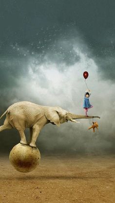 Elephant Artwork, Elephant Illustration, Elephant Drawing, Dream Photography, Creative Photoshop, New Background Images, Composition Photography, Thai Art, Surrealism Painting