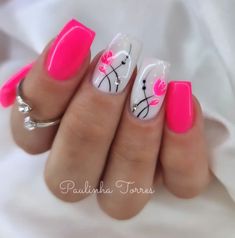 Shellac Nail Designs, Pink Nail Art Designs, Work Nails, Pretty Nail Art Designs, Expecting Parents, Mixed Feelings