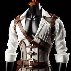 ai, digital art, image, character, illustration, cartoon, fantasy, design, animation, icons, 3D, comic, painting, manhwa, pfp, pp, cover Male Outfits Medieval, Mens Corset Outfit, Men Wearing Corset, Corset Outfit Men, Male Corset Outfit, Steampunk Outfits Male, Mens Corset, Male Corset, Men Corset