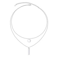 PRICES MAY VARY. Length of the fLength of the first layer:13" ,second layer length:14", 2 inches extender.irst layer:15" ,second layer length:16". Material: S925 sterling silver, Won't change color or get dark.Tarnish Resistant, Nickel Free. Our dainty necklace is suitable many occasions,etc party, wedding, ceremony, graduation, dating and vocation. Comes in a box and silver polishing cloth. no wrapping needed. After-sales service: 3 months of no artificial damage, full refund, or free replaceme Famous Jewelry, Sterling Silver Choker, Silver Choker, Girl Jewelry, Sterling Jewelry, Fashion Jewelry Necklaces, Dainty Necklace, Chains Jewelry, Pure Silver