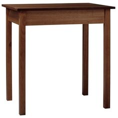 Plain Church Table - Walnut Stain Communion Table, Walnut