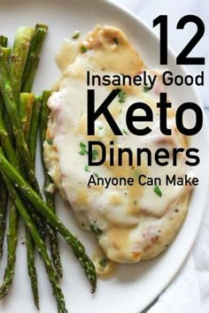 12 Mouth-Watering Low Carb Dinner Recipes That Are Easy To Make | The Unlikely Hostess Keto Water, Keto Dinners, 300 Calories, Low Carb Dinner Recipes, Keto Recipes Dinner, Keto Foods, Low Carbs