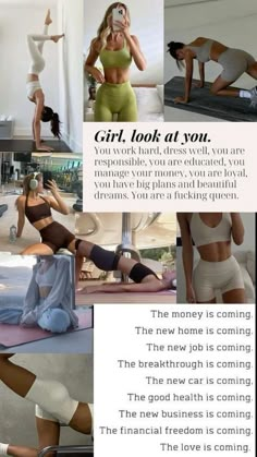 Daglig Motivation, Fitness Vision Board, Vision Board Manifestation, Vie Motivation, Get My Life Together, Healthy Lifestyle Motivation, Healthy Girl, Healthy Lifestyle Inspiration