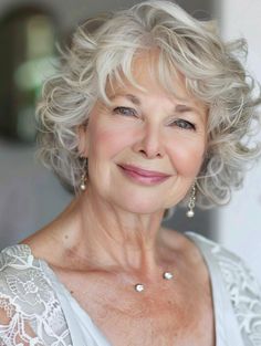 Elegant Hairstyles for Women Over 70: Timeless and Stylish Options Haircuts For Short Curly Hair, Hair Styles For Women Over 70, Quick Cute Hairstyles, Youthful Haircuts, Men Over 60, Sharon Stone Hairstyles, Haircuts For Women Over 70, Hairstyles For Boys