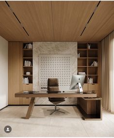 Executive Office Design Interior, Office Cabin Design, Executive Office Design, Office Table Design, Luxury Office, Minimalist House Design, Architecture Office, Cabin Design, Home Office Setup