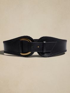 Llano Whipstitch Belt | Banana Republic Wide Black Belt, Belt Inspiration, Grassy Plains, Belts Aesthetic, Belts For Dresses, Hip Belts, Waist Belt Women, Womens Belts, Black Waist Belt