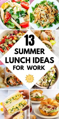 summer lunch ideas Summer Lunch Ideas For Work, Healthy Summer Lunch Ideas, Easy Summer Lunch Ideas, Healthy Summer Lunch, Easy Lunch Ideas For Work, Quick And Easy Lunch Ideas, Summer Lunch Recipes, Summer Lunch Ideas