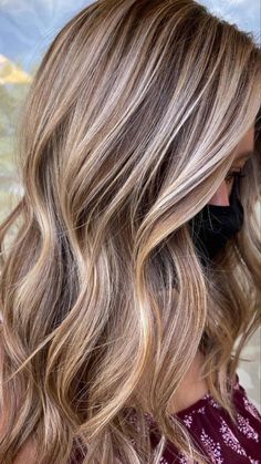 Natural Brown Blonde Balayage, Fall Brown Blonde Balayage, Fall Carmel Blonde Hair Color, Highlight Touch Up, Low Lights For Dark Blonde, Fall Blonde With Lowlights, Carmel And Blonde Hair Color, Blonde Highlights On Dirty Blonde Hair Medium Length, Long Dirty Blonde Hair With Layers