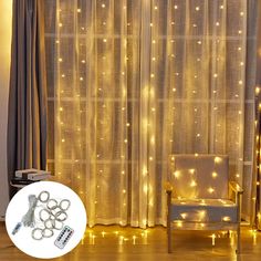 44221460349091|44221460381859|44221460742307 Window Covering Ideas, Fairy Light Curtain, Harry Potter Clothing, Christmas Window Lights, Diy Christmas Door, Golden Roses, Led Garland, Enchanted Woodland, Decoration Vitrine