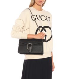 Head Decoration, Black Leather Shoulder Bag, Group Halloween Costumes, High Fashion Home, Oversized Sweatshirt, Gucci Dionysus, Fashion Lover