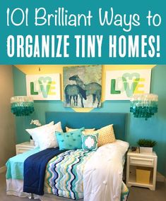 Storage Ideas for Small Spaces School Hacks Diy, Small House Organization, Remove Clutter, Easy Hacks, Small Houses