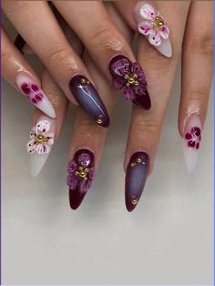 Transform your nails into a canvas of fall beauty with this nail art tutorial. With this DIY tutorial you can learn how to paint fall leaves for a seasonal twist on your nails. Embrace the cozy vibes and let your nails do the talking this autumn. 🍂💅 Follow @manicureguru for more nail art designs and tutorials Dot Nail Art Designs, Paznokcie Hello Kitty, Kutek Disney, Pastel Nails Designs, Nail Looks, Dot Nail Art, Nagel Tips, Purple Nail, Summery Nails