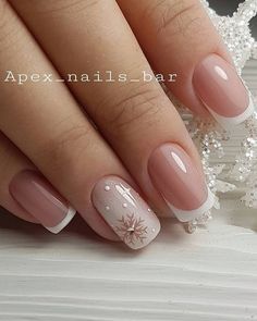 Manicure Nail Designs, French Manicure Nails, Square Nail Designs, French Nail, Nails French, Pink Nail