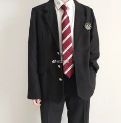 Korean School Uniform Men, Dark Academia Uniform, School Dr, Guy Fits, School Uniform Fashion, School Uniform Outfits, Boys And Girls Clothes, Boys School Uniform, Aesthetic Grunge Outfit