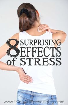 8 Surprising Effects of Stress Stressful Situations, Living Well, Wellness Tips, Health Wellness, Me Time, Get Healthy, Womens Health, The Body, Healthy Life