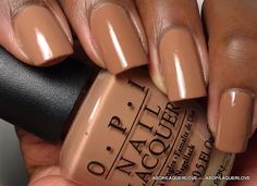 Opi San Tan Tonio, Tan Nails, Shellac Nail Art, Opi Polish, Brown Nail, Nude Nail Polish, Pedicure Manicure, Fingernail Polish, Classic Nails