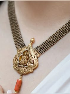 Black Beads With Corals, Latest Beads Jewellery Designs Gold, Goan Jewellery, Latest Gold Pendant Jewelry, Gold Mangalsutra Designs Indian, Kanti Designs, Latest Beads Jewellery Designs, Modern Mangalsutra Designs Gold, Latest Gold Earrings Designs