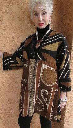 Suzani Jacket, Mode Ab 50, African Textiles, Ageless Style, Clothing Catalog