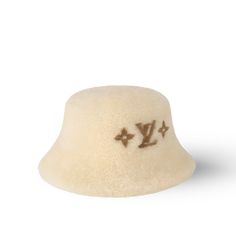 LOUIS VUITTON® - Lv Cloud Bucket Hat - Natural Cloud Bucket Hat, Head Warmer, Micro Bags, Ballerina Pumps, Trunk Bag, Louis Vuitton Official, Wallet Pouch, Monogram Bag, Buckle Shoes