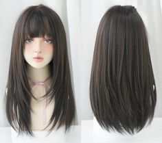 Long Straight Hairstyles With Bangs, Felco Haircut Girl Long Hair, Haïr Cut For Straight Hair, Haircut For Straight Long Hair, Cute Hairstyles For Long Straight Hair, Haircut For Long Straight Hair, Long Straight Haircut, Best Haircuts For Straight Hair, Haircut For Straight Hair