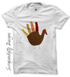 Turkey Iron on Shirt - Thanksgiving Iron on Transfer Tee / Toddler Boys Turkey Shirt / Hand Turkey T Paint Hands, Toddler Boys Clothes, Hand Turkey, Boy Thanksgiving Outfit, Turkey Handprint, Thanksgiving Clothes, Kids Thanksgiving, Turkey Shirts, Baby Shower Presents