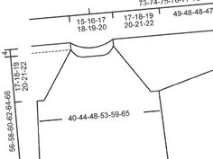 the measurements for an adult's dress