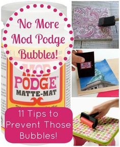 the instructions for how to make homemade soaps with no more mad podge bubbles