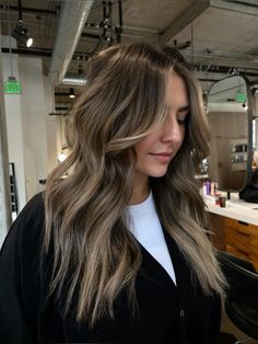 #bronde #highlights #ombre #balyage #californiabrown Ombre Balayage Hair Brown, Brunette Balayage Hair Toner, Melt Color Hair, Balayage To Brown Hair, Darker Brown With Blonde Highlights, Black Hair Balayage With Money Piece, Baylage Brunette Cool Tone, Slight Money Piece Hair, Lived In Caramel Blonde