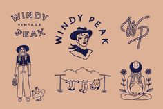 an image of windy peak vintage peak