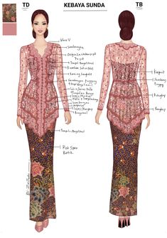 Kebaya Vintage, Model Kebaya Modern Wisuda, Batik Model, Batik Modern, Batik Kebaya