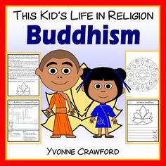 Buddhism Religion Study - Buddhist Buddhism Symbols, Living In China, Similarities And Differences, School Displays, Finding Happiness, World Religions, Homeschool Help, Unit Study, Child Life