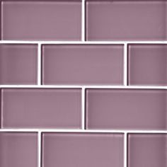 a close up view of a purple brick wall