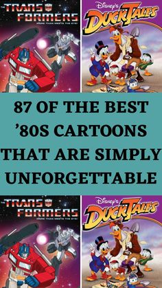 the best cartoons that are simply unforgettable in disney's ducktales