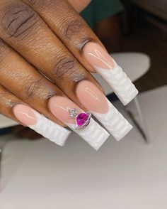 Long Acrylic Nail Designs, Glow Nails, Hair Laid, I Love Nails, Dream Nails, Fire Nails, Pretty Acrylic Nails, Dope Nails