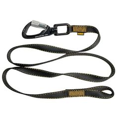 The DEWALT Single Leg Tool Lanyard features an auto-locking, swiveling carabiner on one end and a loop on the other end to tether tools and objects up to 80 lbs. (36.29 Kg). The large carabiner is designed to easily connect to anchorage points such as rebar and guardrail. Once connected, it becomes a key component to a tethering system intended to prevent accidental drops that can lead to injuries and property damage. Style Web, Everyday Carry, Lanyard, The Home Depot, Home Depot, Heavy Duty, Patio, Key, Tools