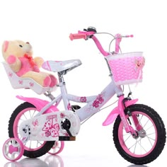 Pink Bicycle, Cute Luggage, Disney Princess Coloring Pages, Baby Bike, Toy Cars For Kids, Kids Bicycle, Baby Christmas Outfit, Princess Coloring