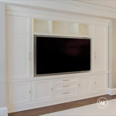 custom TV unit entertainment center furniture woodwork White Entertainment Center Ideas, Built In Entertainment Center With Storage, Small Tv Built In Wall Unit, Full Wall Tv Unit With Storage, Built In Closet Wall With Tv, Tv Wall With Cabinets, White Entertainment Center Living Room, Custom Tv Cabinet Built Ins, Basement Snug