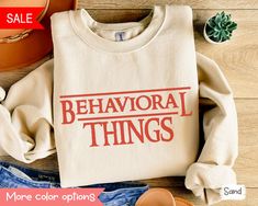 Express your passion for Applied Behavior Analysis with our range of BCBA, BCaBA, and RBT sweatshirts! Perfect gifts for Behavior Analysts, Behavior Technicians, and ABA Therapists, these crewneck sweaters celebrate your dedication to ABA and make ideal gifts for BCaBAs, RBTs, and professionals in the field. Interested in the t-shirt with the same design? If so, take a look right here: https://www.etsy.com/listing/1614610083/ We print using direct-to-garment (DTG) technology on heavy blend Gilda Aba T Shirts, Registered Behavior Technician Outfits, Bcba Outfits, Therapist Outfit, Christmas Express, Applied Behavior Analysis