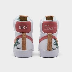 Nike Blazer Aesthetic, Nike Blazer Women, Blazer Aesthetic, Neon Nike Shoes, Preppy Sneakers, Nike Aesthetic, Nike Blazers, Trendy Shoes Sneakers, Preppy Shoes