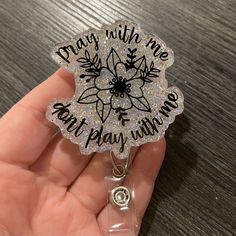 1- 2.25in wide retractable badge reel. Can be on a swivel or belt clip. I have tons of glitter and vinyl color options if you don't like the combo shown! Dont Play With Me, Don't Play With Me, Dont Play, Retractable Badge Reel, Belt Clip, Crafts And Diy, Vinyl Colors, Badge Holder, Id Holder