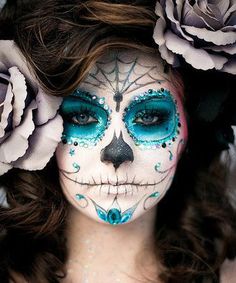 Carnaval Make-up, Make Up Diy, Dead Costume, Fantasy Make-up