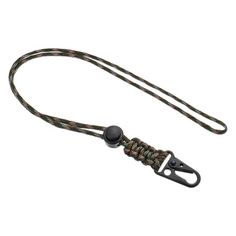 The usage of badge lanyard is to attach and carry small or important items like keys, business cards, whistles, compasses, water glass, badge holders, ID passes, flashlight torches, wallets, hand tools and cameras. Additionally, the paracord material can be unraveled to provide a rope for various needs, such as shoelaces, tent fixing, clothesline, and bundling things, making it a popular choice for hiking, camping, outings, traveling, and other outdoor activities. Advantage Braided by 7-strand covered by the polyester outer layer, with electrophoretic zinc alloy buckle, smooth to feel, high strength, wear resistance, no pilling-up. The necklace style rope lanyard design enables hands-free use. Comes with a cord lock, it can be hung on a bag, belt, or placed in your pocket by adjusting the Paracord Whistle Lanyard, Parachute Cord Necklace, Paracord Keychain, Badge Lanyard, Camouflage Green, Necklace Cord, Bag Belt, Beaded Lanyards, Water Glass