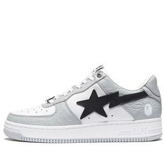 1H70-291-002-WB White Ape, Bapesta Shoes, Tlc Outfits, White Forces, Bape Shoes, Bape Sta, Blue Chill, Ape Bape, Sneaker Stores