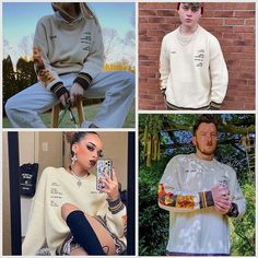 Aelfric Eden Mens Long Sleeve Van Gogh Printed Cable Knit Sweaters Casual Oversized Sweater Pullover Streetwear Fashion Jeans, Clothes Comfy, Sweater Graphic, Hiphop Streetwear, Oversized Pullover Sweaters, Work Vacation, Oversized Tee Shirt, Baggy Sweaters, Sweaters Men