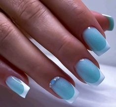 Hoco Nail Ideas, Wild Nails, Toes Ideas, Shiny Nails Designs, Natural Gel Nails, Blue Glitter Nails, Gel Manicures, Summer Gel Nails, Manicure Nail Designs