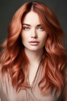 Anita Core, Roux Auburn, Hair Color Ideas Trending, Gorgeous Red Hair, Supermodel Hair, Lob Cut, Cinnamon Red