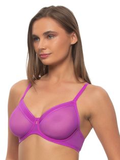 Discover the Ethereal Sheer Mesh Unlined Underwire Bra – a seamless blend of comfort and support for your everyday wardrobe. Meticulously crafted from lightweight, breathable mesh fabric, this bra promises a refreshingly cool and enduringly comfortable experience. Its innovative underwire design not only provides exceptional support but also accentuates your natural curves, empowering you with confidence throughout the day. From casual outings to special occasions, this bra effortlessly transitions, destined to become a cherished staple in your lingerie collection. Embrace comfort, style, and versatility with the Ethereal Sheer Mesh Unlined Underwire Bra. ***Our sizing is specific to our brand, please refer to our Bra Measurement Guide before purchasing. Dressing Classy, Cactus Blossom, Bra Measurements, Everyday Leggings, Sheer Bra, Maternity Lingerie, Natural Curves, Clothing Essentials, Bras And Panties