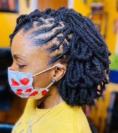 Atlanta Makeup, Dreads Styles For Women, Dreadlocks Hairstyles, Hair Locs, Cute Dreads, Twisted Hair