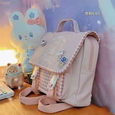 Weiyinxing Japanese Style JK Uniform Backpacks Kawaii Bear Embroidery Women Shoulder Bag 4 Colors Zipper Bag Female with Cartoon Badge – weiyinxing Kawaii Bear, Bear Embroidery, Nurse Badge Holders, Casual Tote Bag, Backpack Pattern, Backpack Material, Women Shoulder Bag, Canvas Handbags, Zipper Bag